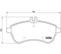 P50070 BREMBO - купить в магазине запчастей по Украине