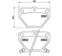 P83052 BREMBO - купить в магазине запчастей по Украине