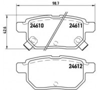 P83083 BREMBO - купить в магазине запчастей по Украине