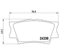 P83089 BREMBO - купить в магазине запчастей по Украине