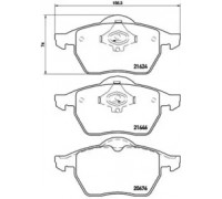 Комплект тормозных колодок, дисковый тормоз BREMBO P 85 036 P85036 BREMBO - купить в магазине запчастей по Украине