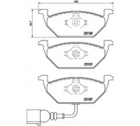 Комплект тормозных колодок, дисковый тормоз BREMBO P 85 072 P85072 BREMBO - купить в магазине запчастей по Украине