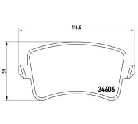 P85099 BREMBO - купить в магазине запчастей по Украине