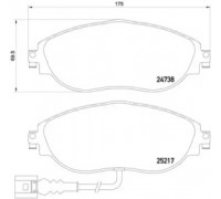P85131 BREMBO - купить в магазине запчастей по Украине