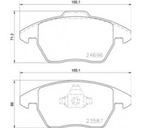 P85148 BREMBO - купить в магазине запчастей по Украине