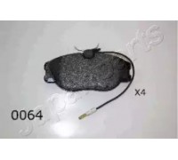 Комплект тормозных колодок, дисковый тормоз JAPANPARTS PA-0064AF PA0064AF JAPANPARTS - купить в магазине запчастей по Украине