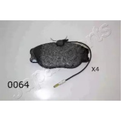 Комплект тормозных колодок, дисковый тормоз PA0064AF JAPANPARTS - купить в магазине запчастей по Украине
