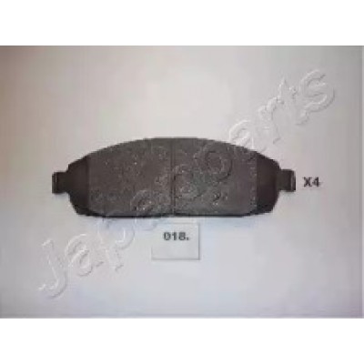 Комплект тормозных колодок, дисковый тормоз PA018AF JAPANPARTS - купити в магазині запчастин по Україні