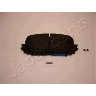 Комплект тормозных колодок, дисковый тормоз PA220AF JAPANPARTS - купить в магазине запчастей по Украине