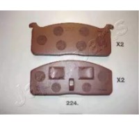Комплект тормозных колодок, дисковый тормоз JAPANPARTS PA-224AF PA224AF JAPANPARTS - купить в магазине запчастей по Украине