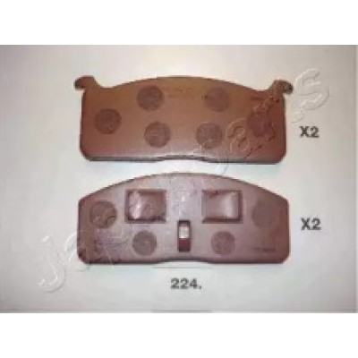 Комплект тормозных колодок, дисковый тормоз PA224AF JAPANPARTS - купить в магазине запчастей по Украине