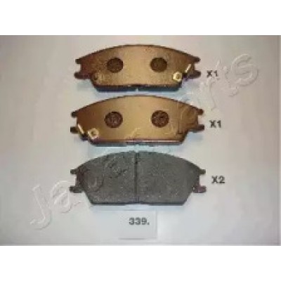 Комплект тормозных колодок, дисковый тормоз PA339AF JAPANPARTS - купить в магазине запчастей по Украине