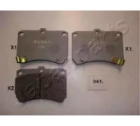 Комплект тормозных колодок, дисковый тормоз JAPANPARTS PA-341AF PA341AF JAPANPARTS - купить в магазине запчастей по Украине