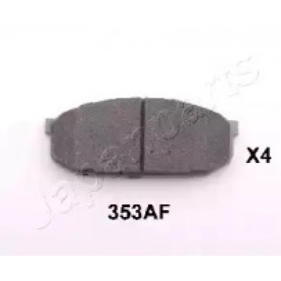 Комплект тормозных колодок, дисковый тормоз PA353AF JAPANPARTS - купить в магазине запчастей по Украине
