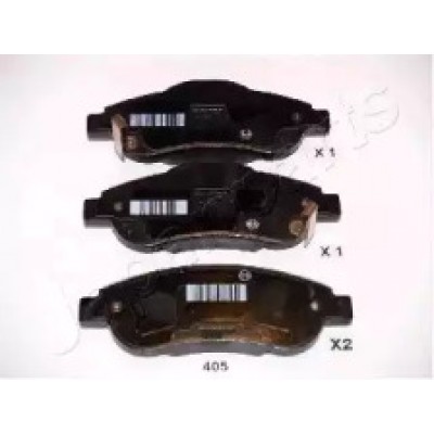 Комплект тормозных колодок, дисковый тормоз PA405AF JAPANPARTS - купить в магазине запчастей по Украине