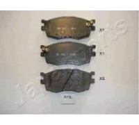 Комплект тормозных колодок, дисковый тормоз JAPANPARTS PA-K12AF PAK12AF JAPANPARTS - купить в магазине запчастей по Украине