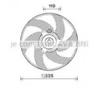 PE7551 AVA QUALITY COOLING - купить в магазине запчастей по Украине