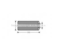 PEA6312 AVA QUALITY COOLING - купить в магазине запчастей по Украине