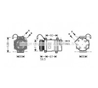 PEAK036 AVA QUALITY COOLING - купить в магазине запчастей по Украине