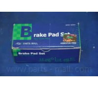 Комплект тормозных колодок, дисковый тормоз PARTS-MALL PKA-001 PKA001 PARTS-MALL - купити в магазині запчастин по Україні