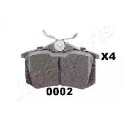 Комплект тормозных колодок, дисковый тормоз PP0002AF JAPANPARTS - купить в магазине запчастей по Украине