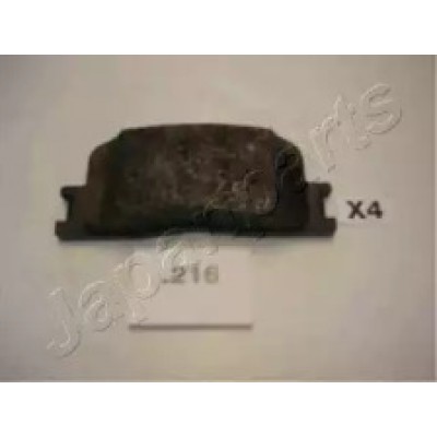 Комплект тормозных колодок, дисковый тормоз PP216AF JAPANPARTS - купити в магазині запчастин по Україні