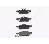 Комплект тормозных колодок, дисковый тормоз JAPANPARTS PP-225AF PP225AF JAPANPARTS - купити в магазині запчастин по Україні
