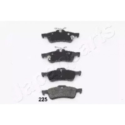 Комплект тормозных колодок, дисковый тормоз PP225AF JAPANPARTS - купити в магазині запчастин по Україні