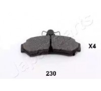 Комплект тормозных колодок, дисковый тормоз JAPANPARTS PP-230AF PP230AF JAPANPARTS - купити в магазині запчастин по Україні