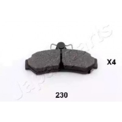 Комплект тормозных колодок, дисковый тормоз PP230AF JAPANPARTS - купити в магазині запчастин по Україні