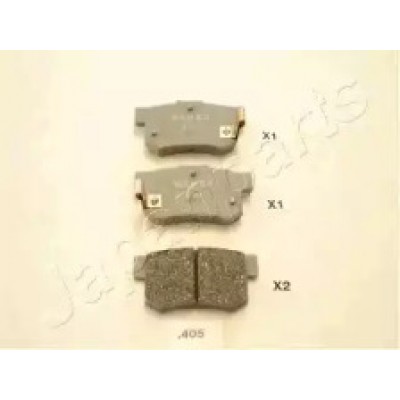 Комплект тормозных колодок, дисковый тормоз PP405AF JAPANPARTS - купити в магазині запчастин по Україні