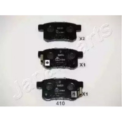 Комплект тормозных колодок, дисковый тормоз PP410AF JAPANPARTS - купить в магазине запчастей по Украине