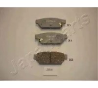 Комплект тормозных колодок, дисковый тормоз JAPANPARTS PP-504AF PP504AF JAPANPARTS - купити в магазині запчастин по Україні