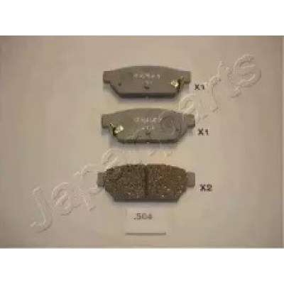 Комплект тормозных колодок, дисковый тормоз PP504AF JAPANPARTS - купити в магазині запчастин по Україні