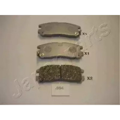 Комплект тормозных колодок, дисковый тормоз PP594AF JAPANPARTS - купити в магазині запчастин по Україні