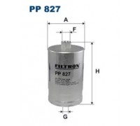 Топливный фильтр FILTRON PP827 PP827 FILTRON - купить в магазине запчастей по Украине