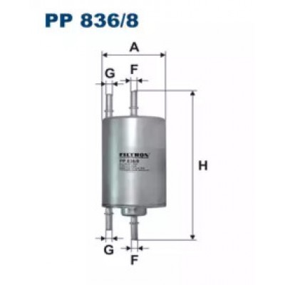 Топливный фильтр PP8368 FILTRON - купить в магазине запчастей по Украине