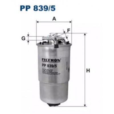 Топливный фильтр PP8395 FILTRON - купить в магазине запчастей по Украине