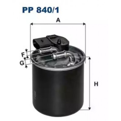 Топливный фильтр PP8401 FILTRON - купить в магазине запчастей по Украине