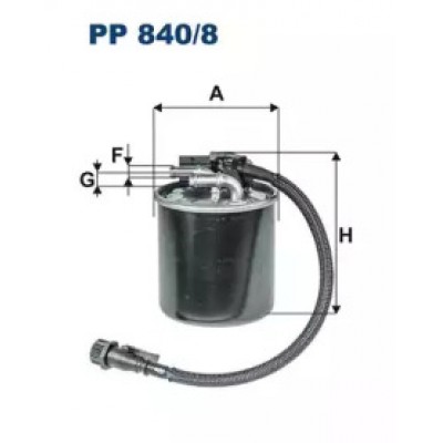 Топливный фильтр PP8408 FILTRON - купить в магазине запчастей по Украине