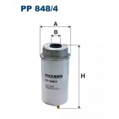Топливный фильтр PP8484 FILTRON - купить в магазине запчастей по Украине