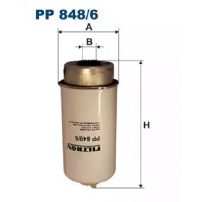 Топливный фильтр PP8486 FILTRON - купить в магазине запчастей по Украине