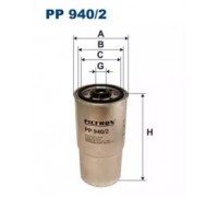 Топливный фильтр FILTRON PP940/2 PP9402 FILTRON - купить в магазине запчастей по Украине
