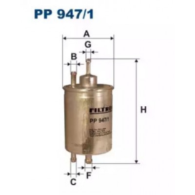 Топливный фильтр PP9471 FILTRON - купить в магазине запчастей по Украине