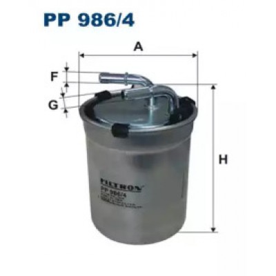 Топливный фильтр PP9864 FILTRON - купить в магазине запчастей по Украине