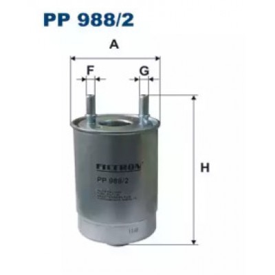 Топливный фильтр PP9882 FILTRON - купить в магазине запчастей по Украине