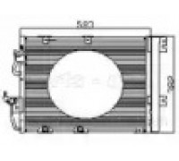 Конденсатор, кондиционер PARTS-MALL PXNC1-001 PXNC1001 PARTS-MALL - купить в магазине запчастей по Украине