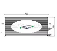 Конденсатор, кондиционер PARTS-MALL PXNC2-019 PXNC2019 PARTS-MALL - купить в магазине запчастей по Украине