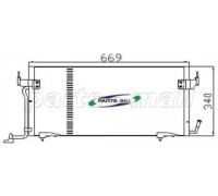 Конденсатор, кондиционер PARTS-MALL PXNCX-005Z PXNCX005Z PARTS-MALL - купить в магазине запчастей по Украине