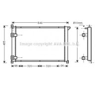 RT2265 AVA QUALITY COOLING - купить в магазине запчастей по Украине